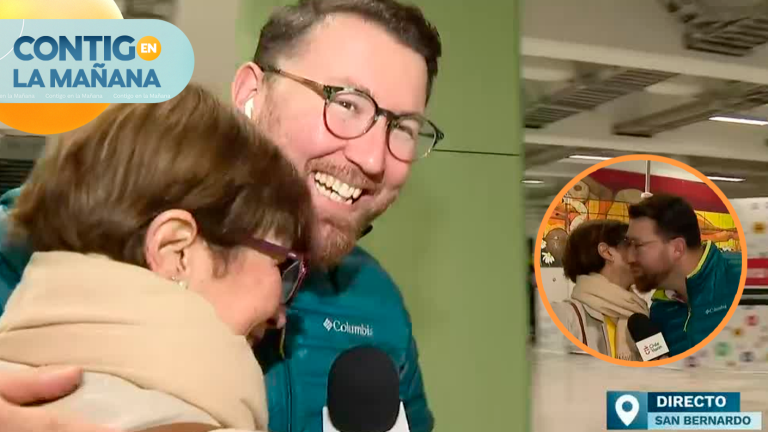 ¡Tremendo abrazo! El coqueto encuentro de fanática con Luis Ugalde