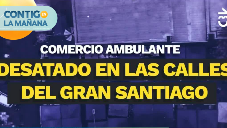 Desorden, delitos e inseguridad: Calles de Santiago se rinden al comercio ambulante sin control