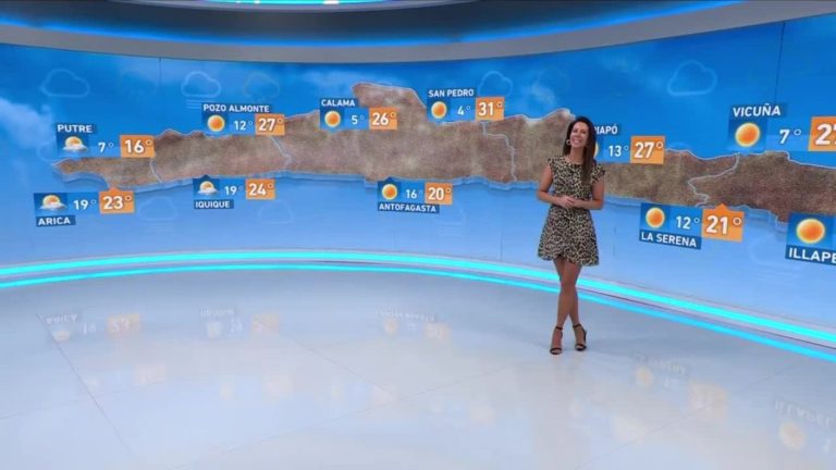 Vanessa Noé y el informe del tiempo para este viernes 1 de diciembre