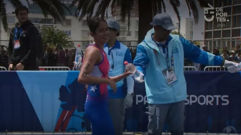 Triatlón: Dominga Jacome terminó entre las 15 mejores competidoras de los Panamericanos 2023