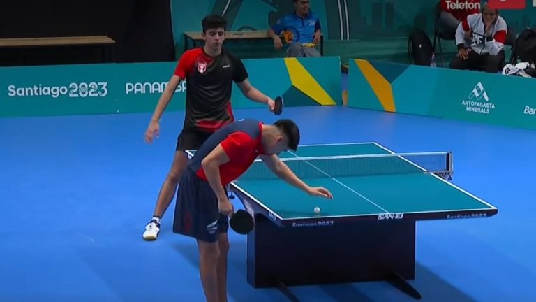 Panamericanos 2023: Chile sucumbió ante Perú en el tenis de mesa masculino en apretada llave