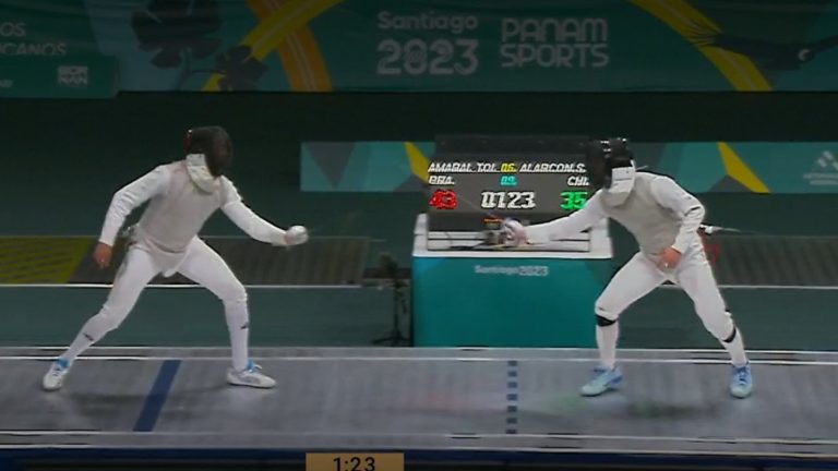 Esgrima: Chile quedó al borde del bronce en floretes por equipo masculino tras caer ante Brasil