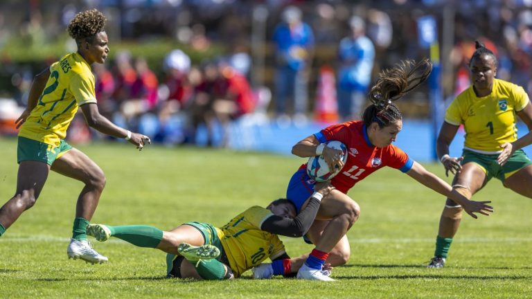 Equipo femenino de rugby 7 no pudo contra Brasil: Chilenas perdieron por 41-0