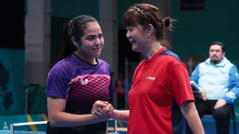 ¡Tania Zeng tiene su medalla! Chile suma un nuevo bronce en el tenis de mesa femenino de Santiago 2023