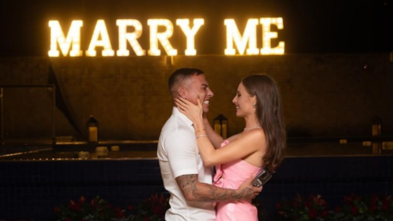 Eduardo Vargas le propuso matrimonio a Juliana Peixoto con romántica propuesta
