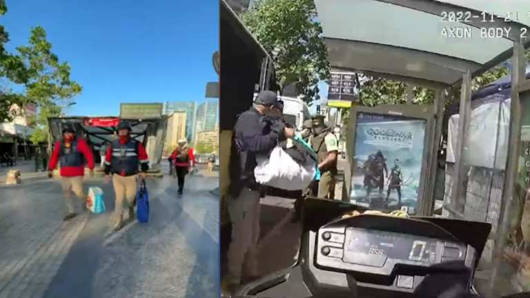 Registros revelan cómo el comercio ambulante se trasladó al sector oriente de Santiago