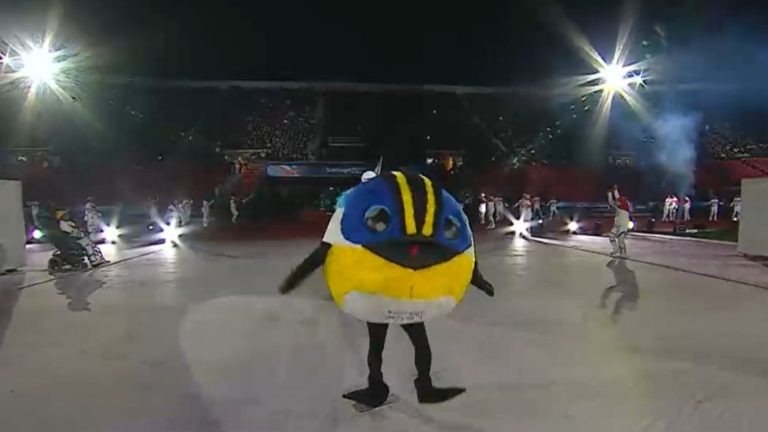 Con el ovacionado Fiu, se dio inicio al desfile de los atletas en los Juegos Parapanamericanos