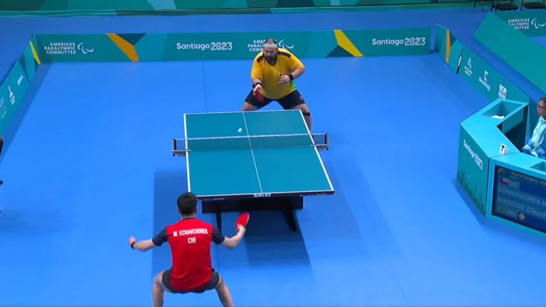 ¡Medalla de plata! Manuel Echaveguren triunfó en para tenis de mesa en Santiago 2023