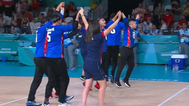 Chile se impuso a Colombia y mantuvo su buena racha en el gólbol masculino de los Parapanamericanos