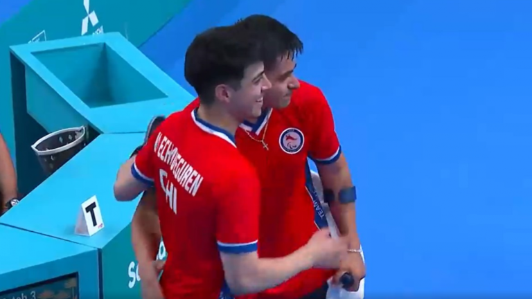 Bahamondes y Echaveguren pasaron a semifinales de para tenis de mesa en Santiago 2023