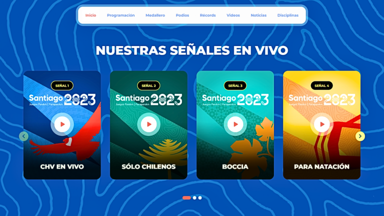 Parapanamericanos 2023: Cómo ver las 6 señales de Santiago 2023 en Chilevisión
