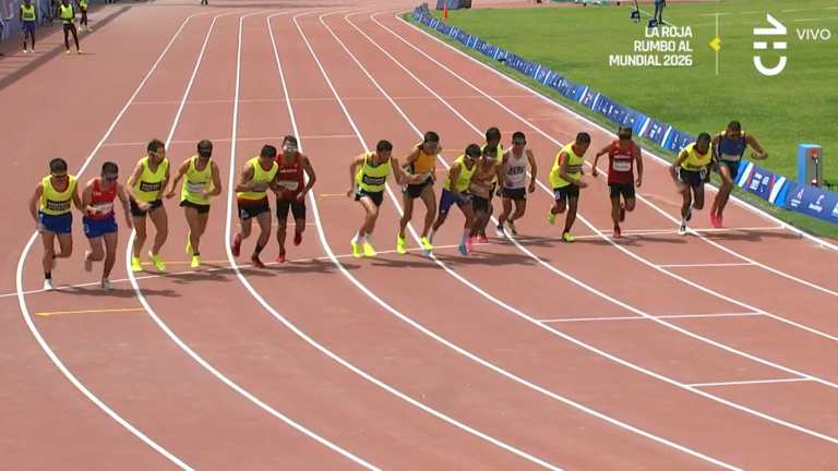 Cristian Valenzuela no pudo terminar los 5000m T11 en el comienzo del Para atletismo
