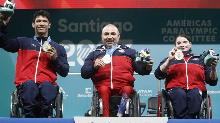 ¡Oro para Chile! Equipo de Para powerlifting se quedó con medalla dorada en Santiago 2023