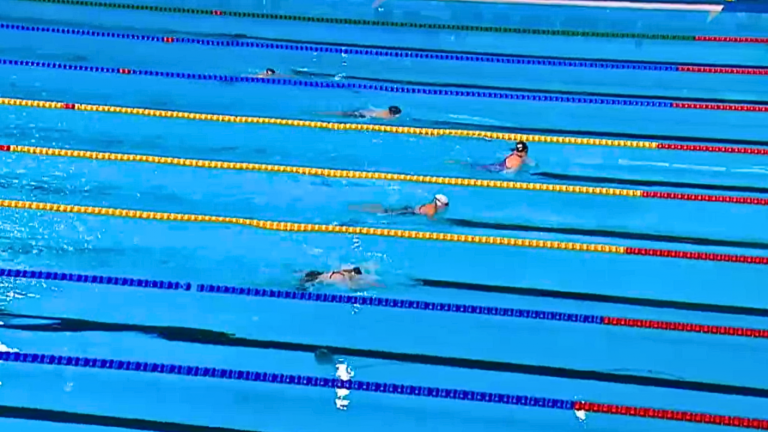 ¡De bronce! Francisca Neiman se llevó medalla en Para natación en Santiago 2023