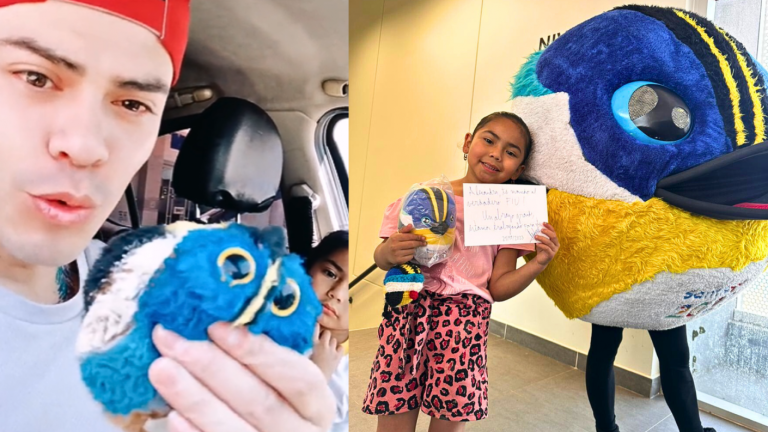 Final feliz: Presidente Boric envió Fiu a niña viral que fue estafada