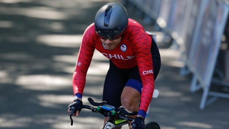 ¡Final de fotografía! Hernán Moya quedó cuarto en el gran fondo del Para ciclismo ruta