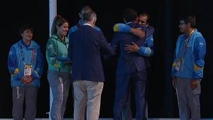 Pdte. Boric, Harold Mayne-Nicholls y Fiue homenajearon a voluntarios en cierre de Parapanamericanos 2023