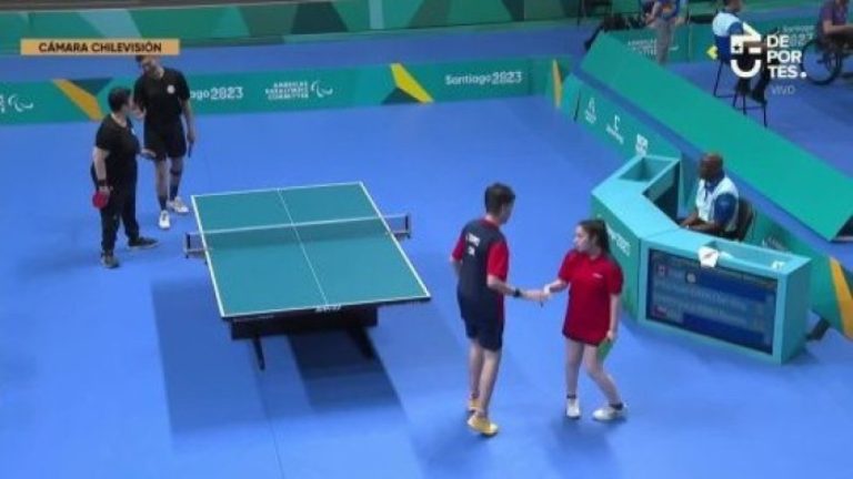 Florencia Pérez e Ignacio Torres avanzan a semifinales en Para tenis de mesa y aseguraron medallas