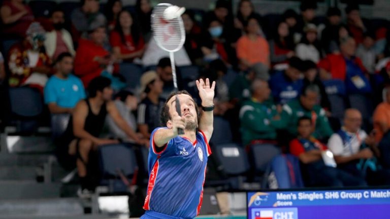 Pablo Coloma no pudo contra Wyatt Lightfoot y cayó en el individual masculino del Para bádminton