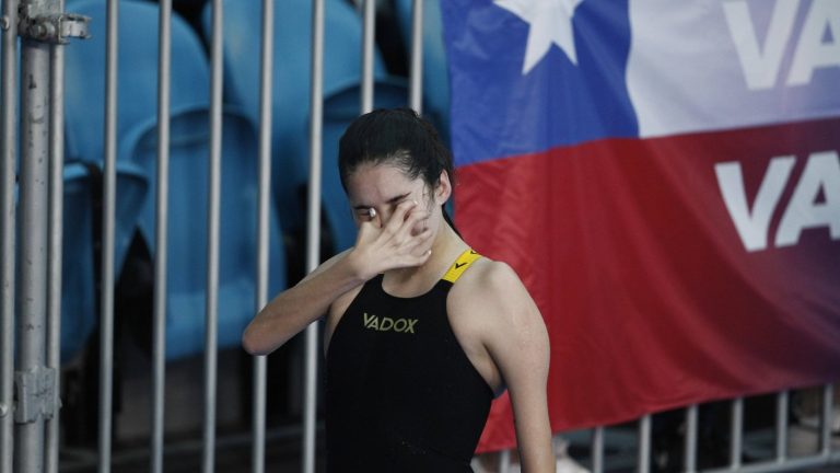 ¡Gran performance! Valentina Muñoz terminó quinta en su prueba de Para natación en Santiago 2023