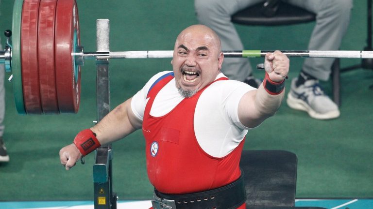 ¡Pura fuerza! Juan Carlos Garrido es oro en Para powerlifting en los Parapanamericanos 2023