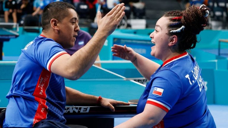 ¡Van por más! Leonelli y Rodriguez aseguran otra medalla en Para tenis mesa tras meterse en semifinales