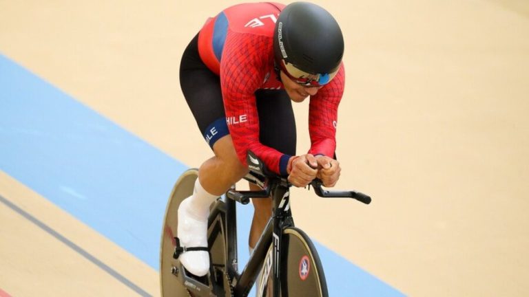 ¡Pura velocidad! Así fue la participación de Hernán Moya en la persecución individual 4000m