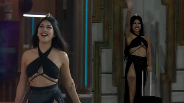 ¡Rumbo a la final! Con emotiva y triunfal despedida, Eskarcita dejó la casa de Gran Hermano