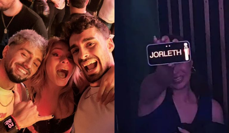 ¡Su primer carrete juntos! Jorge y Skar desataron locura en conocida disco de Santiago