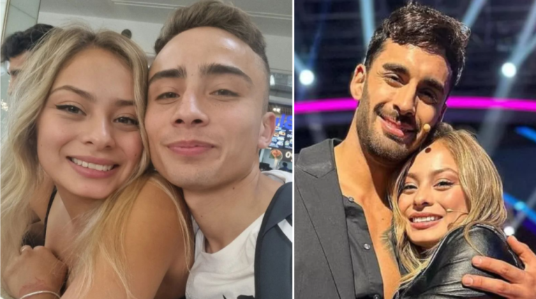 ¡Ambos sonriendo! Hermano de Skarleth conoció a su cuñado Jorge Aldoney en conocido mall capitalino