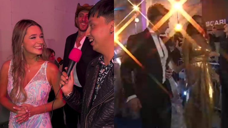 Alessia zanjó rumores y contó la verdad de su desfile por la alfombra azul con Raimundo: 