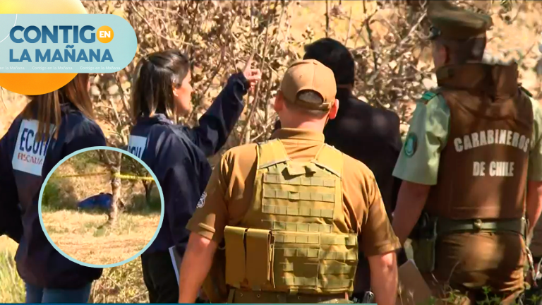 Siniestro crimen: Encuentran cuerpo amarrado al costado de autopista en Talagante