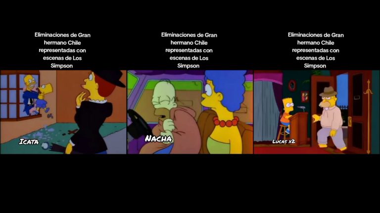 Usuario representó cada eliminación de Gran Hermano con clips de Los Simpson y la rompió en TikTok