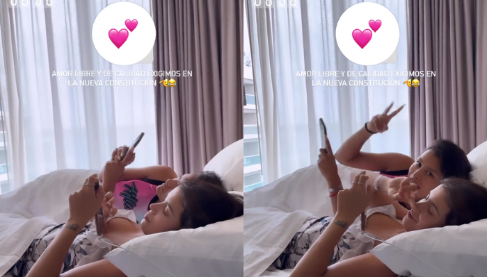 ¡La echaron al agua! La romántica hazaña de Vivi para llegar a la pieza de Coni en Cancún