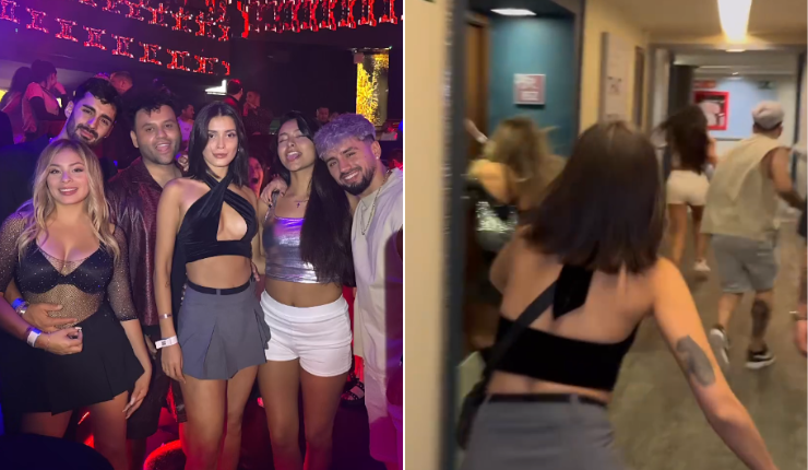 Coni, Skar y Vivi realizaron loca travesura durante carrete en hotel de Cancún: 