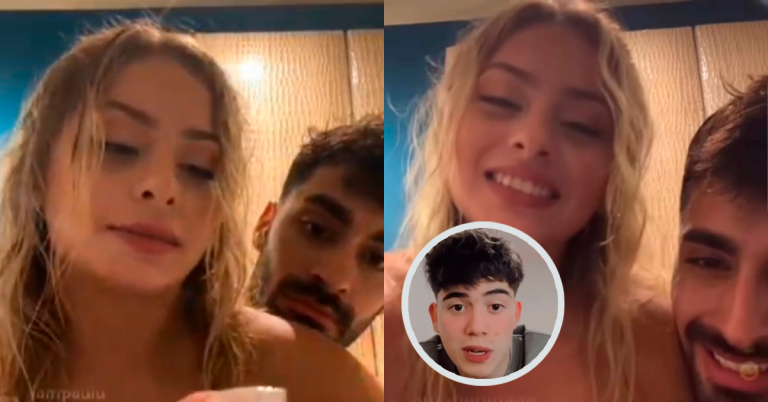 “¿Quién es?”: Así respondió Jorge al comentario de ex pareja de Skarleth en plena transmisión en vivo