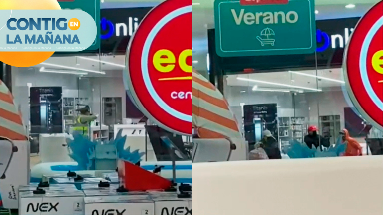 “Se llevaron a un rehén”: Revelan nuevo registro de asaltantes usando “escudos humanos” en mall