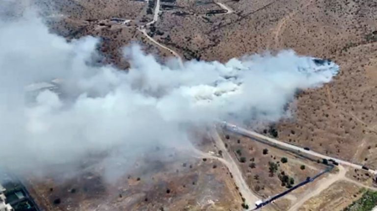 Incendio forestal en Colina ya ha consumido más de 250 hectáreas