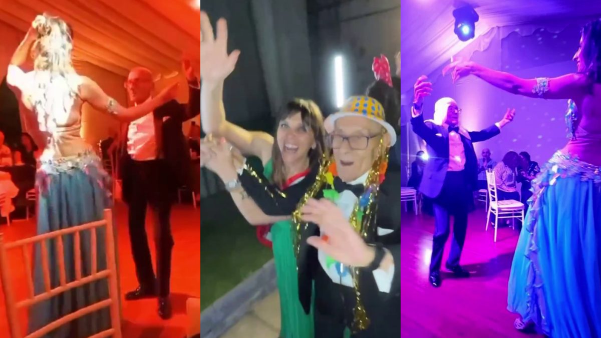 Sergio Chamy celebró con bailarinas de danza árabe y cámaras 360° su ...