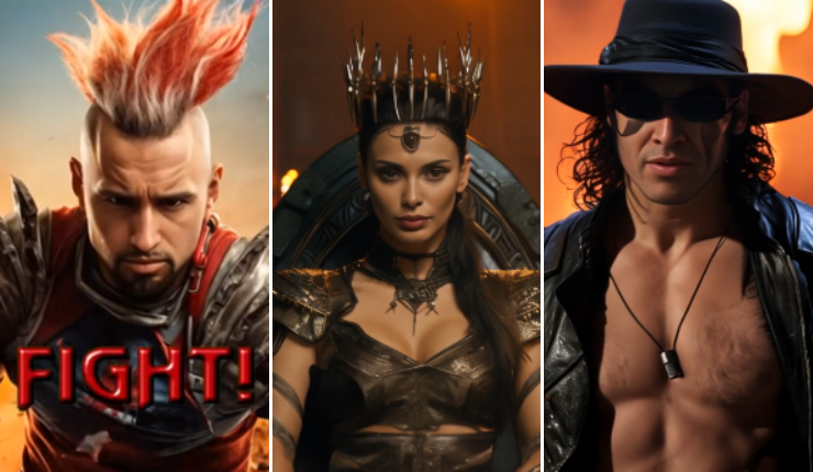 De Coni a Popín: IA convirtió a famosos chilenos en personajes de 