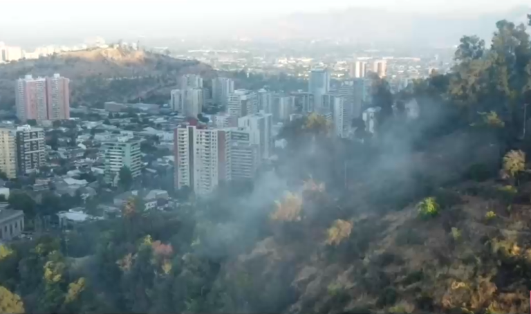 Así amaneció el Cerro San Cristóbal tras noche de incendios: Actualizaron estado de animales
