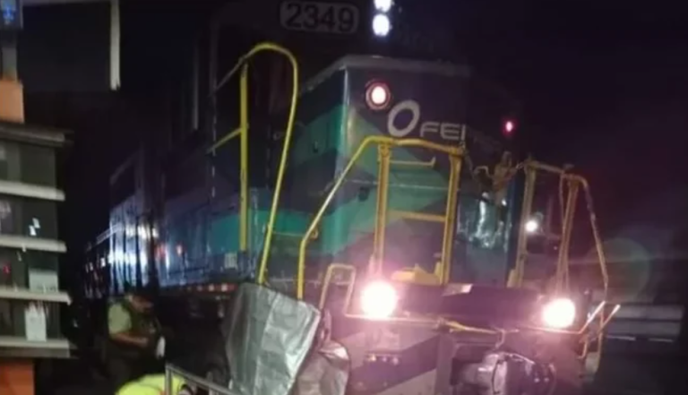 Accidente fatal en Chiguayante: Hombre en silla de ruedas fue atropellado por tren