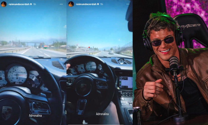 Raimundo Cerda respondió a funa por grabarse a exceso de velocidad: 