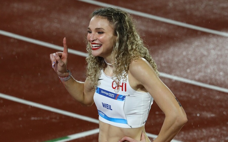Lo mejor del 2023: Así fue la sensacional carrera de Martina Weil en los 400 metros de los Panamericanos