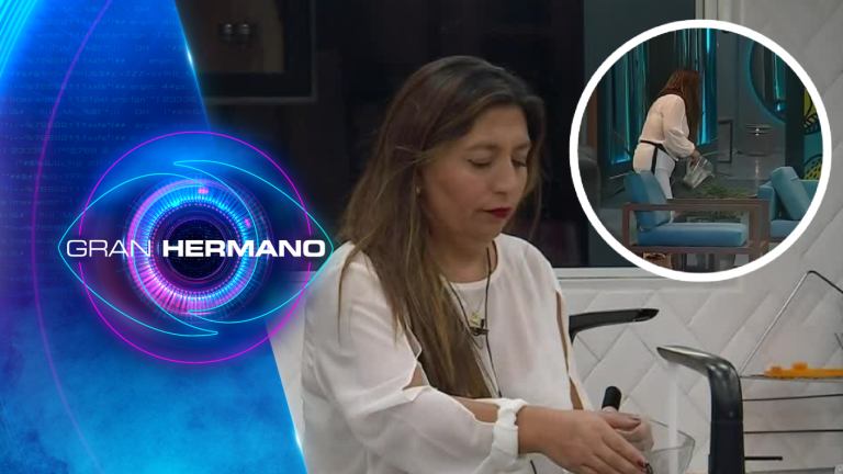 ¡De los puros nervios! Pincoya se puso a regar las plantas antes de salir de Gran Hermano