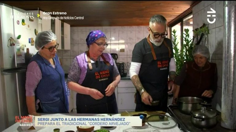 El Menú de Chile: Sergi Arola preparó el emblemático 