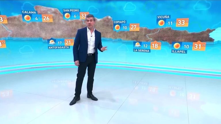 Eduardo Sáez y el informe del tiempo para este jueves 7 de diciembre