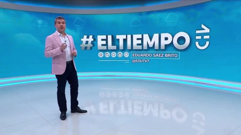 Eduardo Sáez y el informe del tiempo para este viernes 8 de diciembre