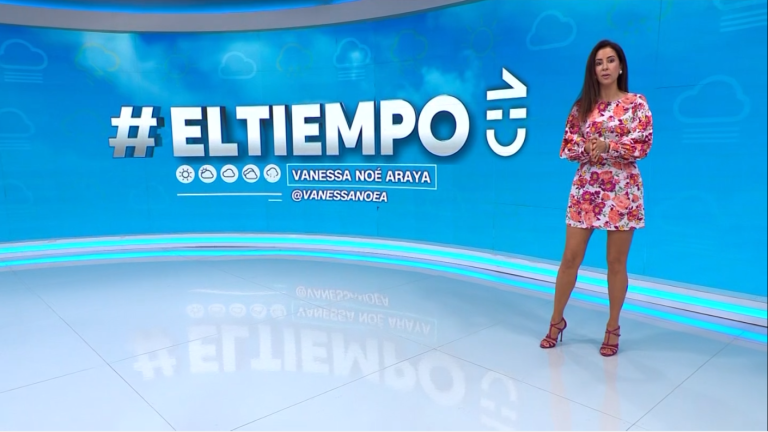 Vanessa Noé y el informe del tiempo para este sábado 9 de diciembre