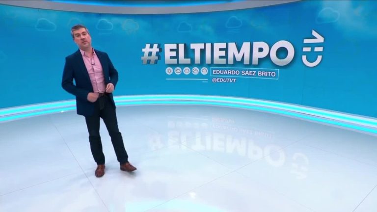 Eduardo Sáez y el informe del tiempo para este martes 12 de diciembre